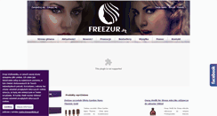 Desktop Screenshot of freezur.pl